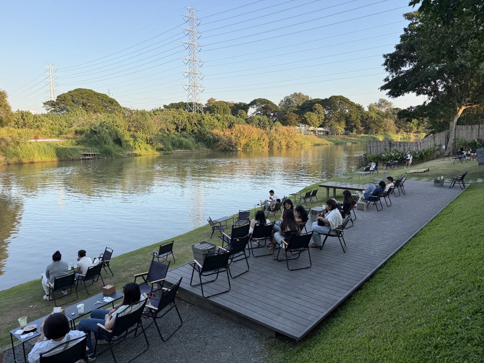 External area facing Ping River