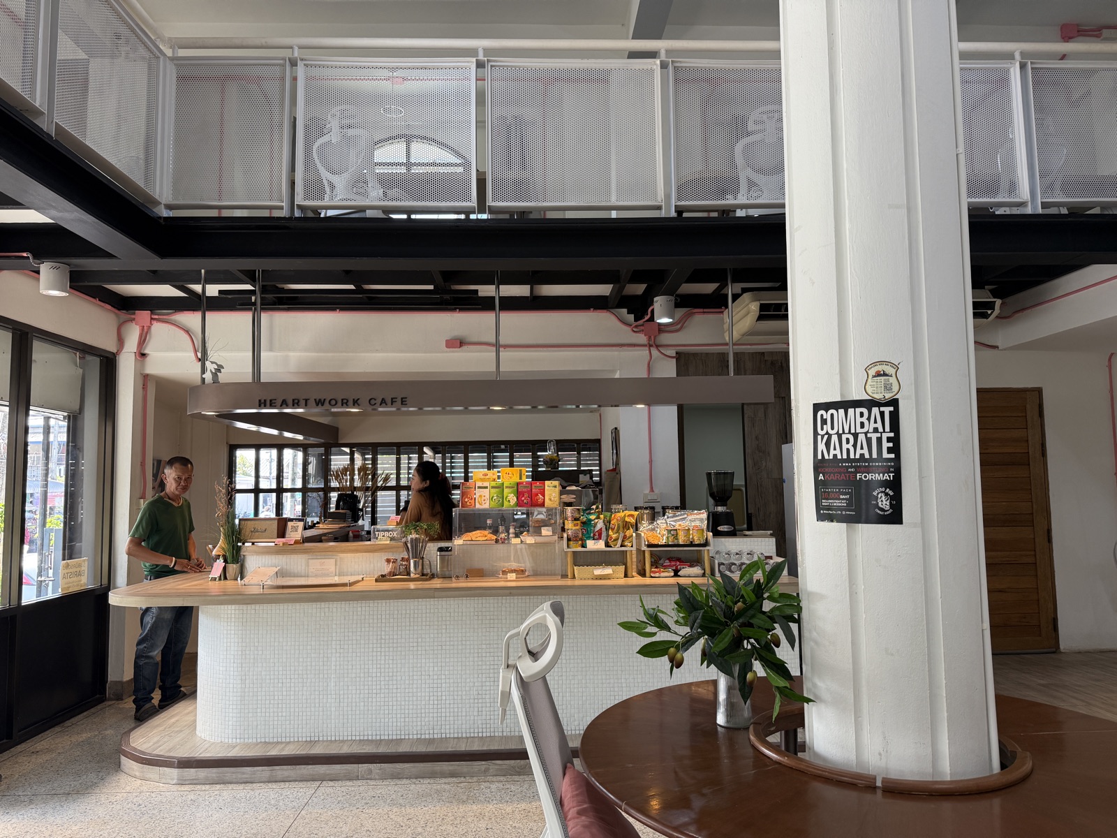 Bar area