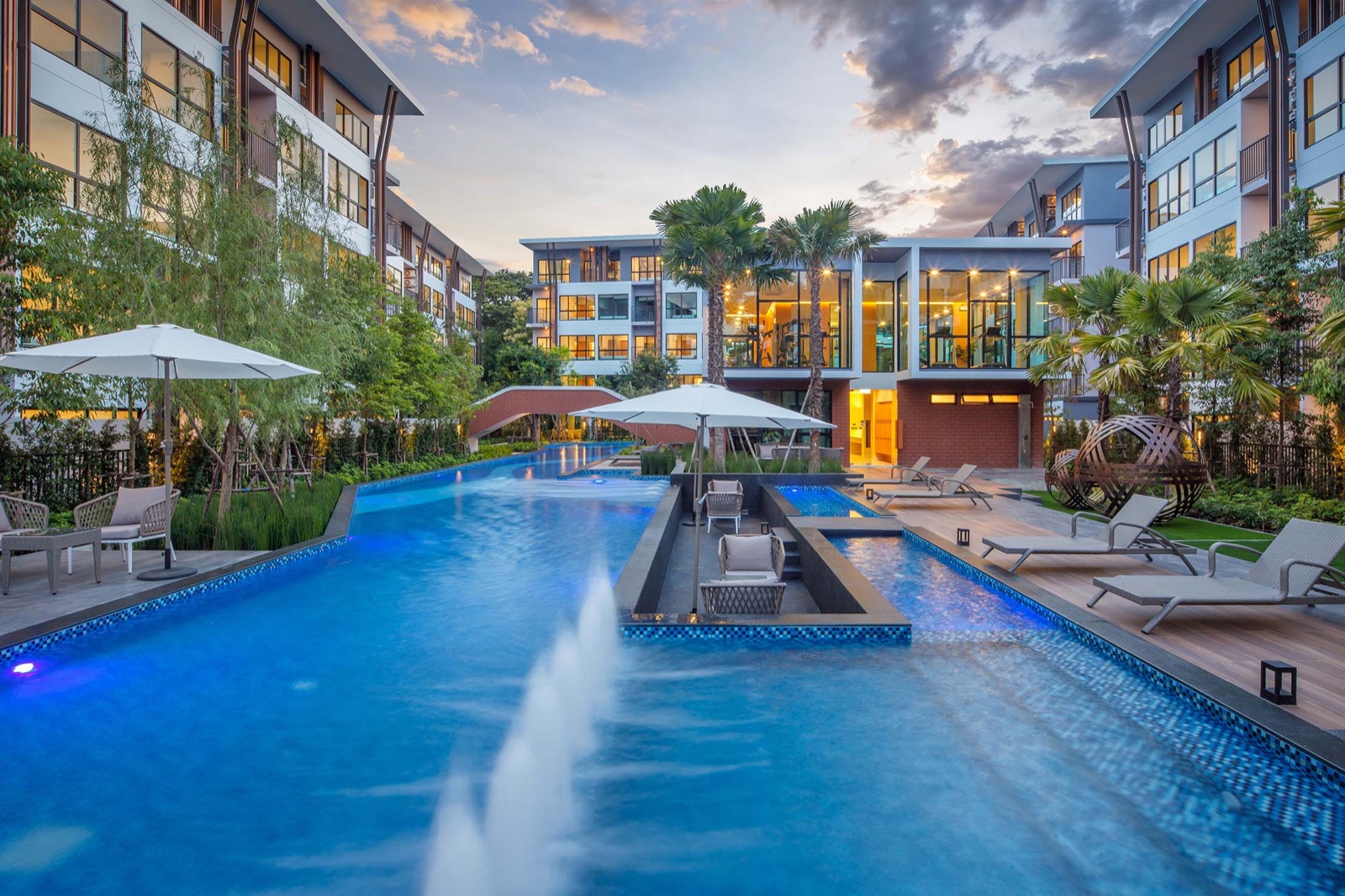 External shared pool area of my condo