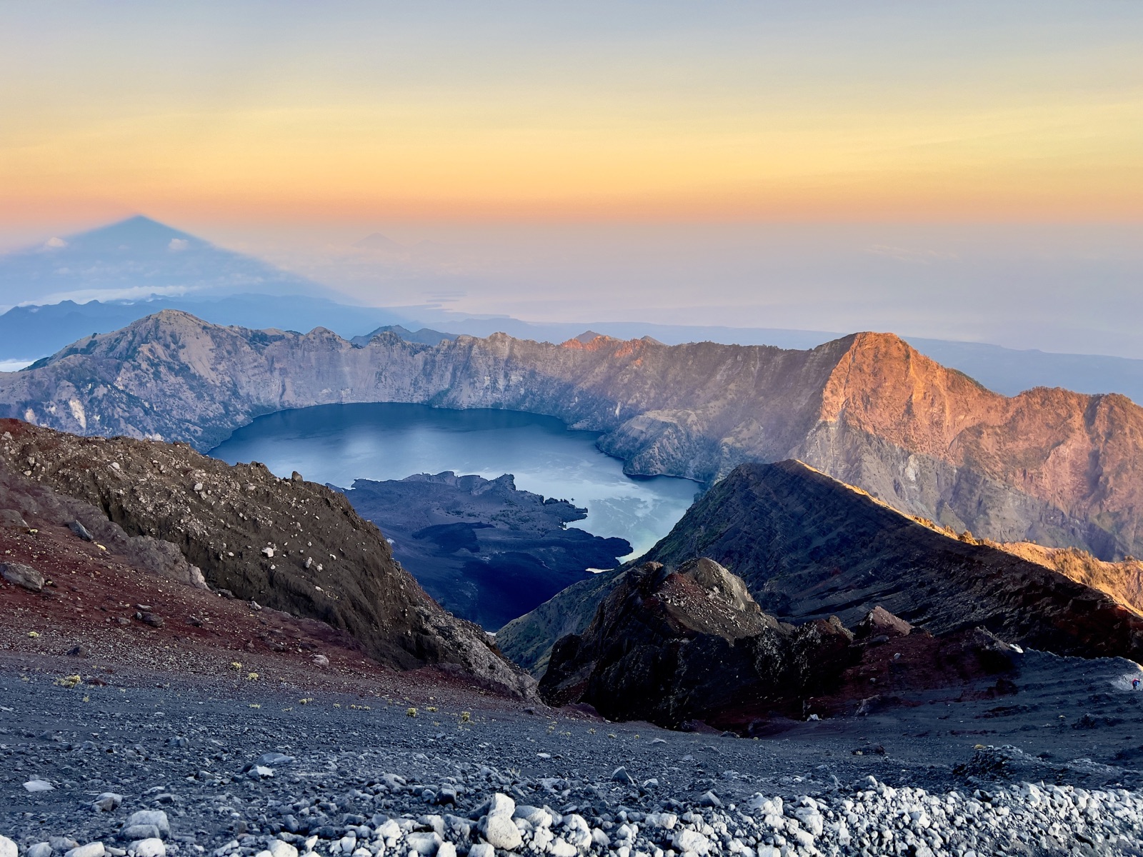 2am trekking to reach the summit at sunrise