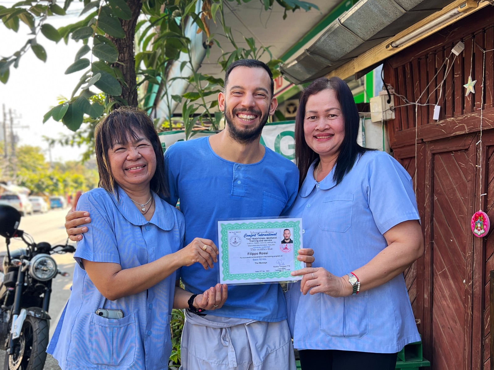 Getting certified as a Thai massage therapist