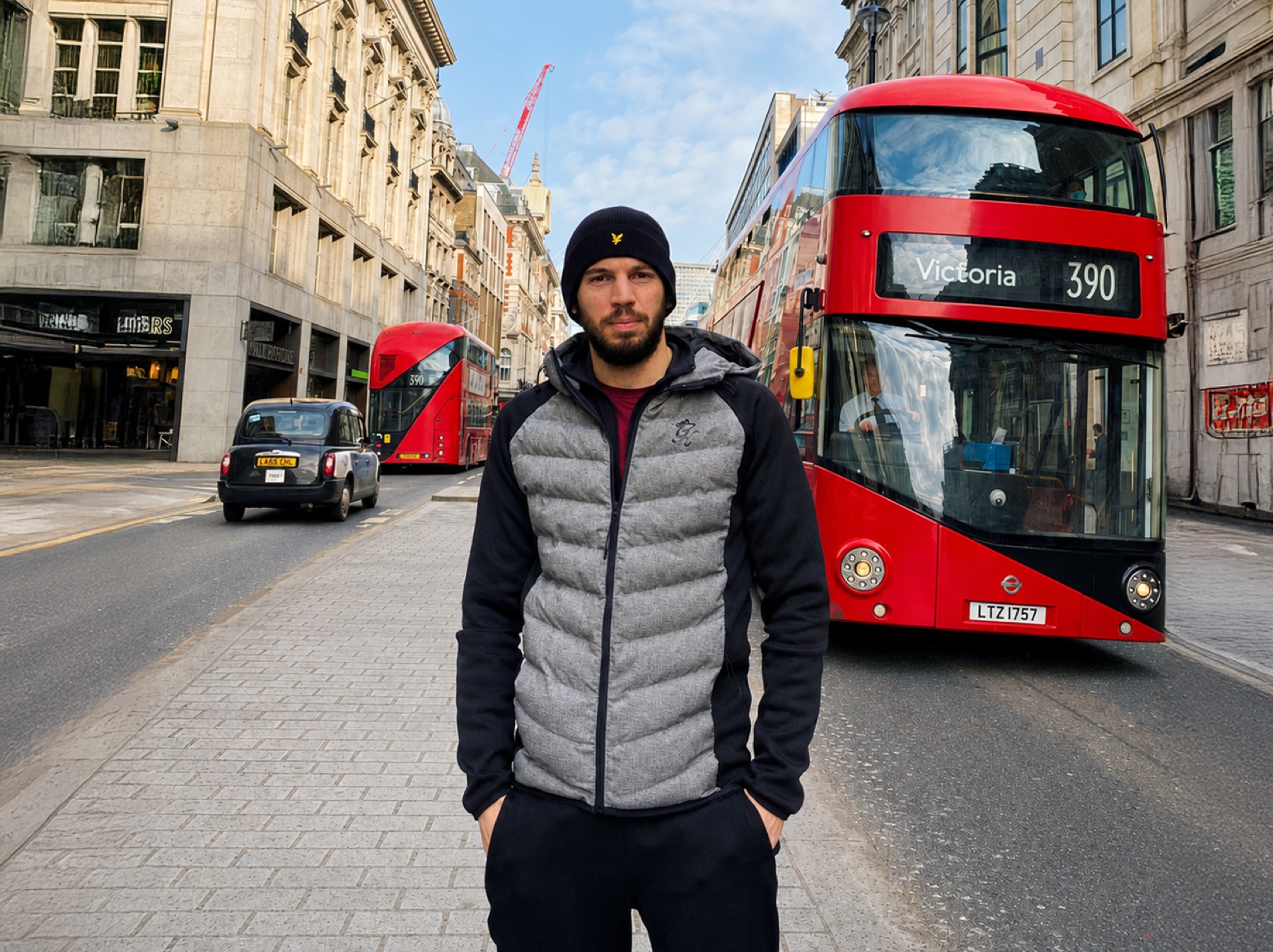 Filippo in London before the move to Asia