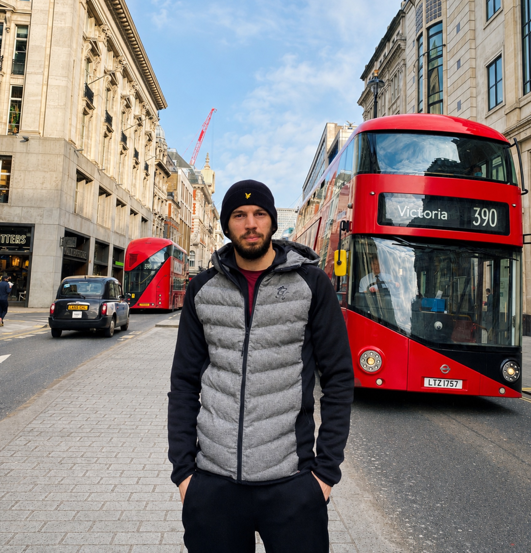 Filippo in London before the move to Asia
