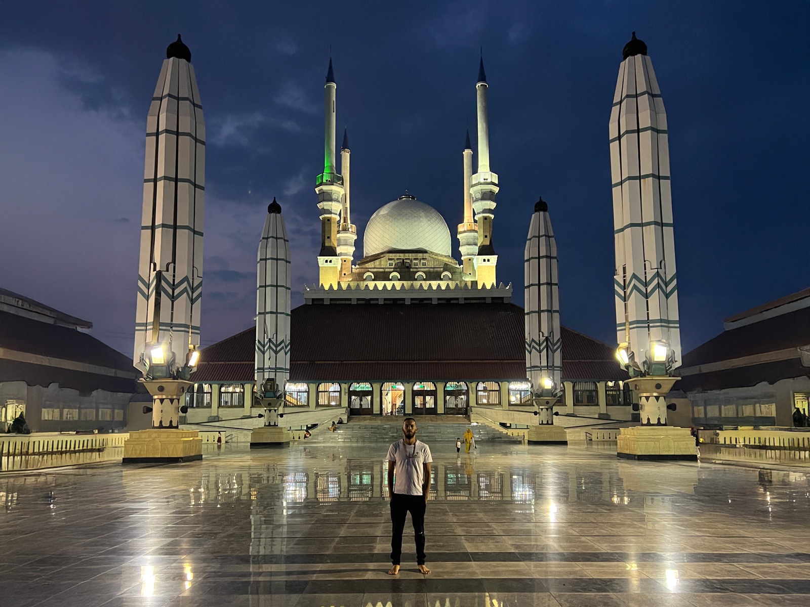 Exterior of Masjid Agung Jawa Tengah