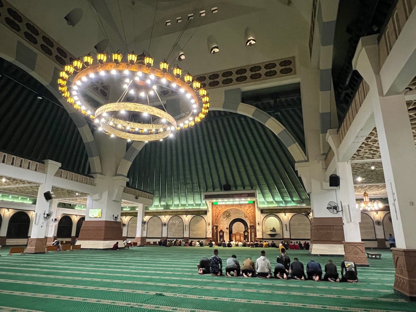 Interior of Masjid Agung Jawa Tengah