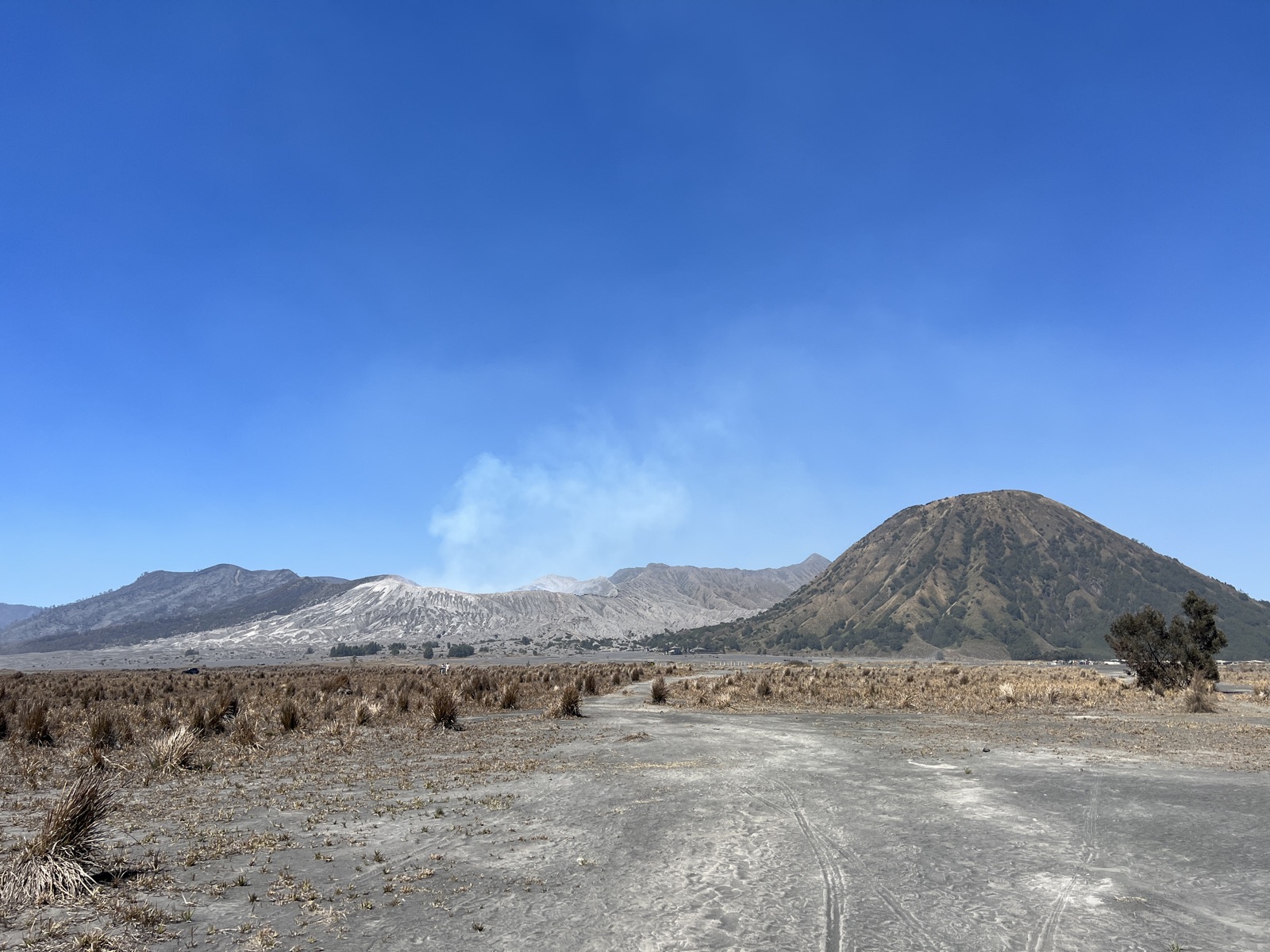 Mount Bromo during the day