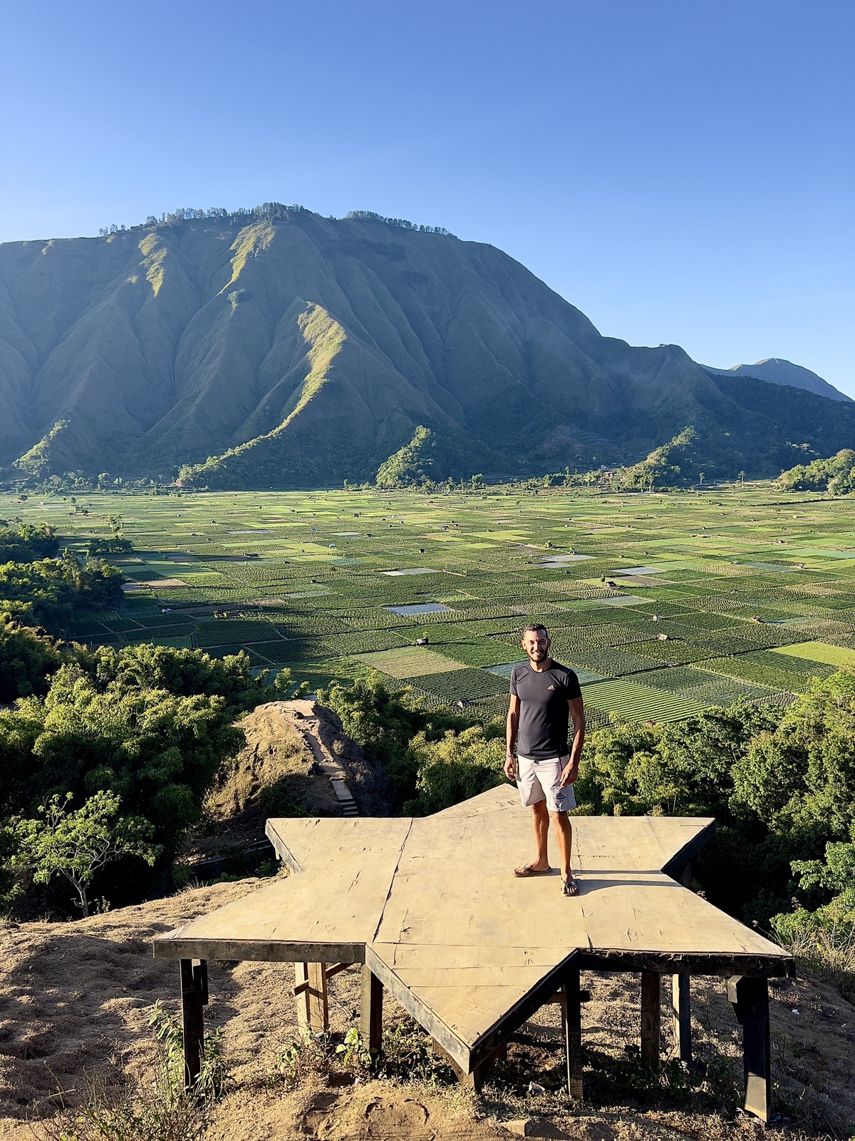 Pergasingan Hill sunrise