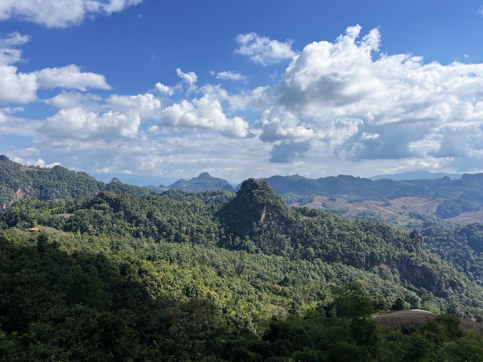 View from Noodle Soup House, Ban Jabo