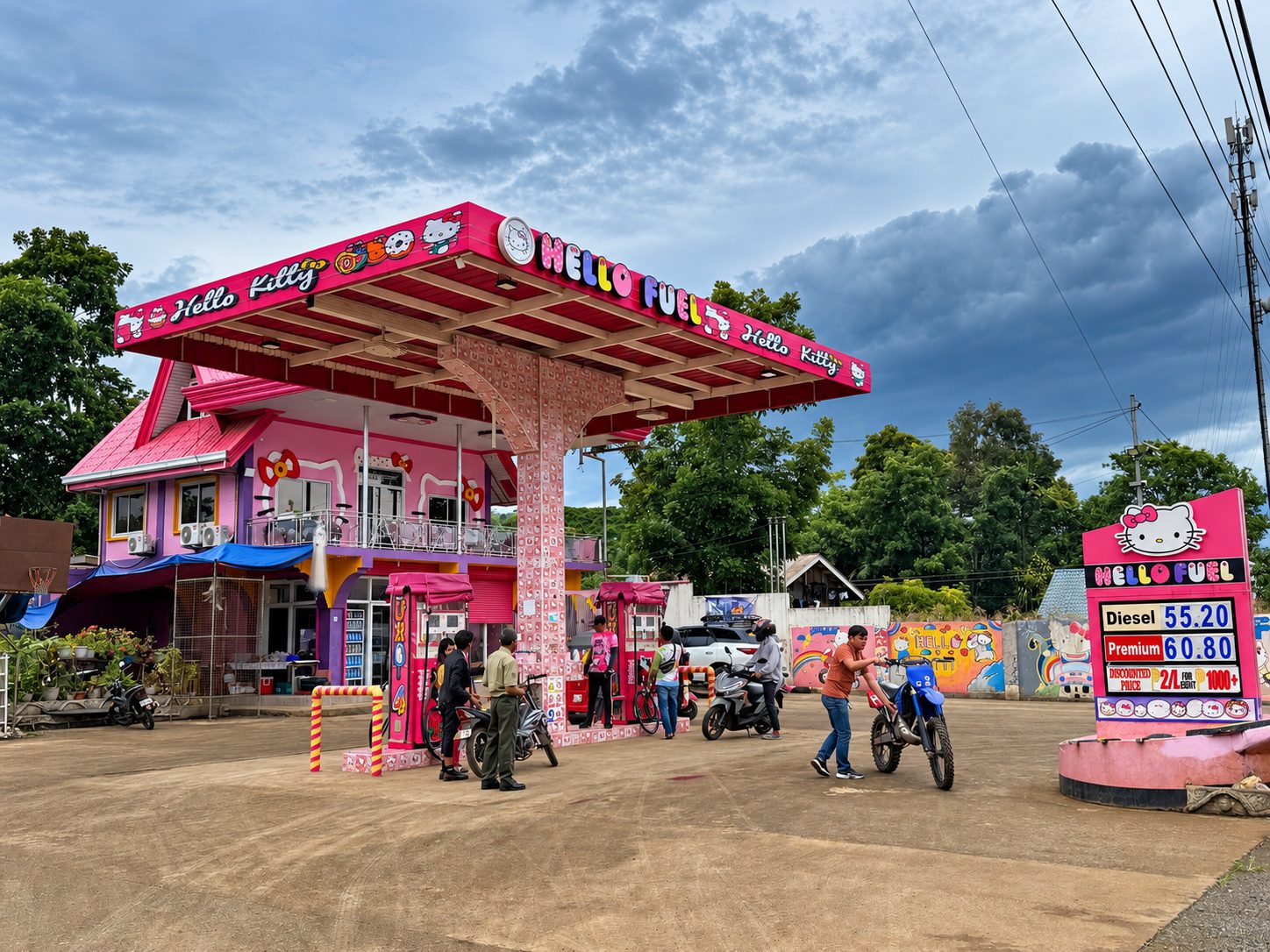 Fuel Stop in Bukidnon