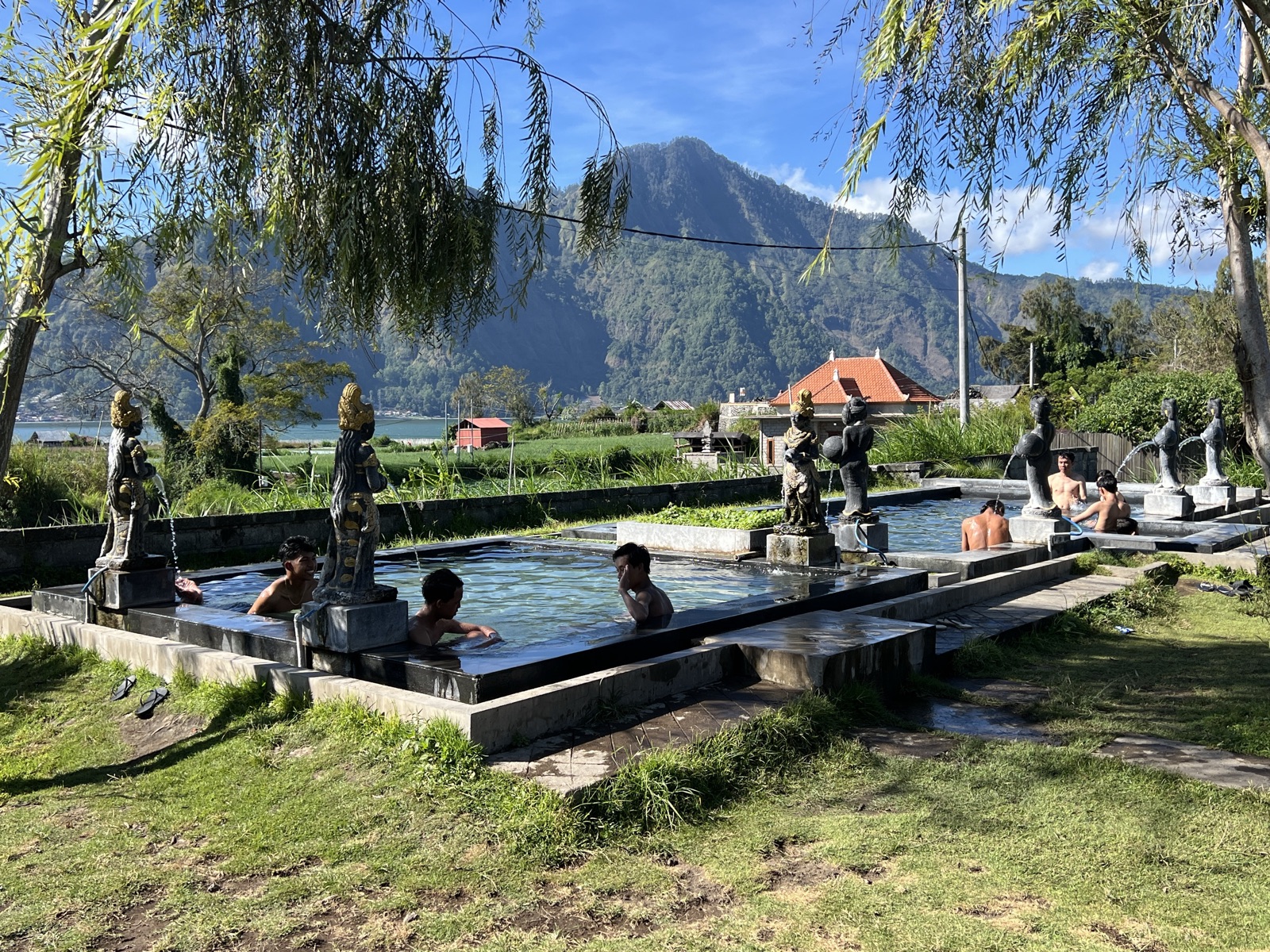 Bali Volcano Natural Hot Spring Swimming Pool