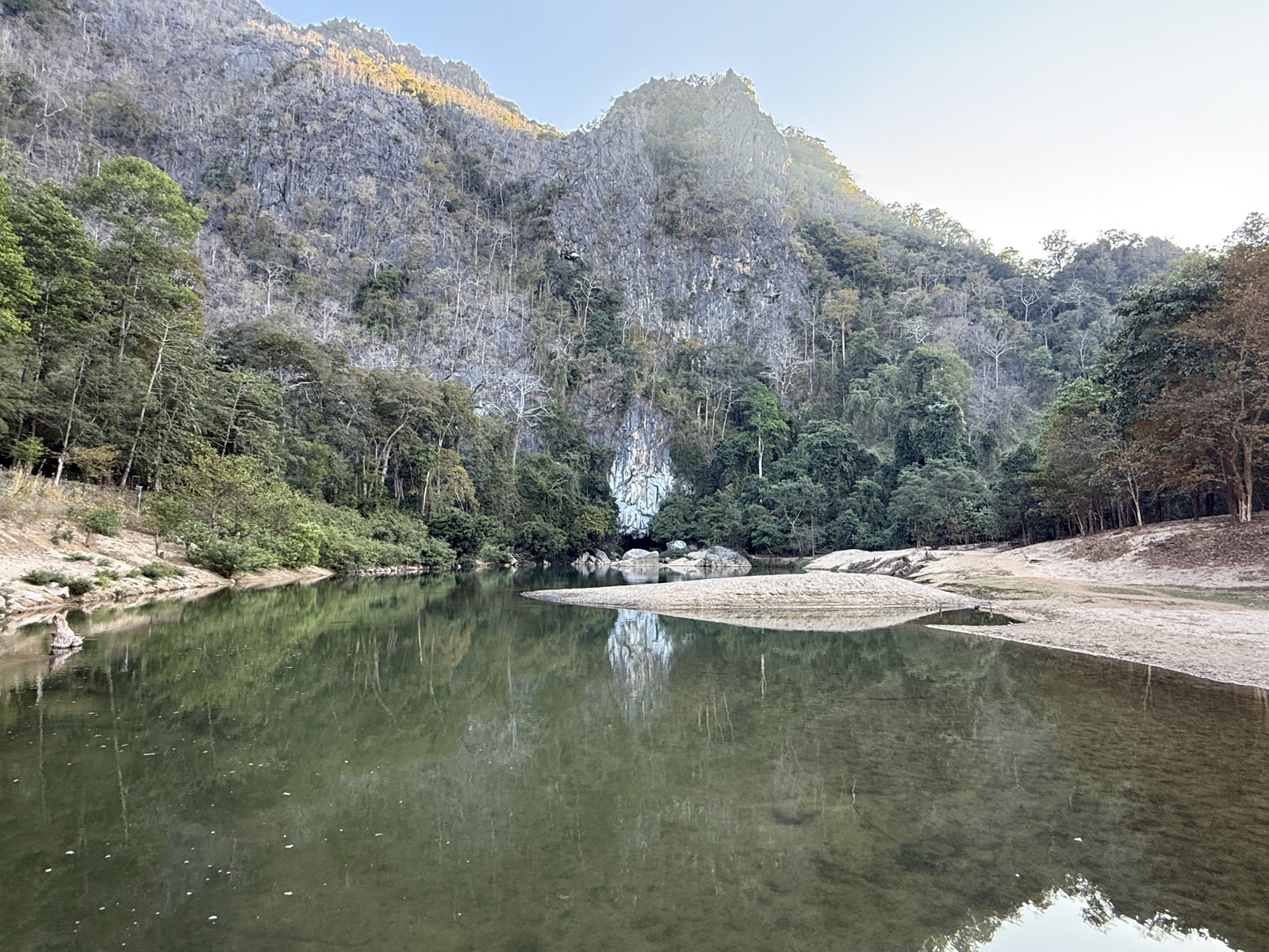 Entrance of Kong Lor Cave