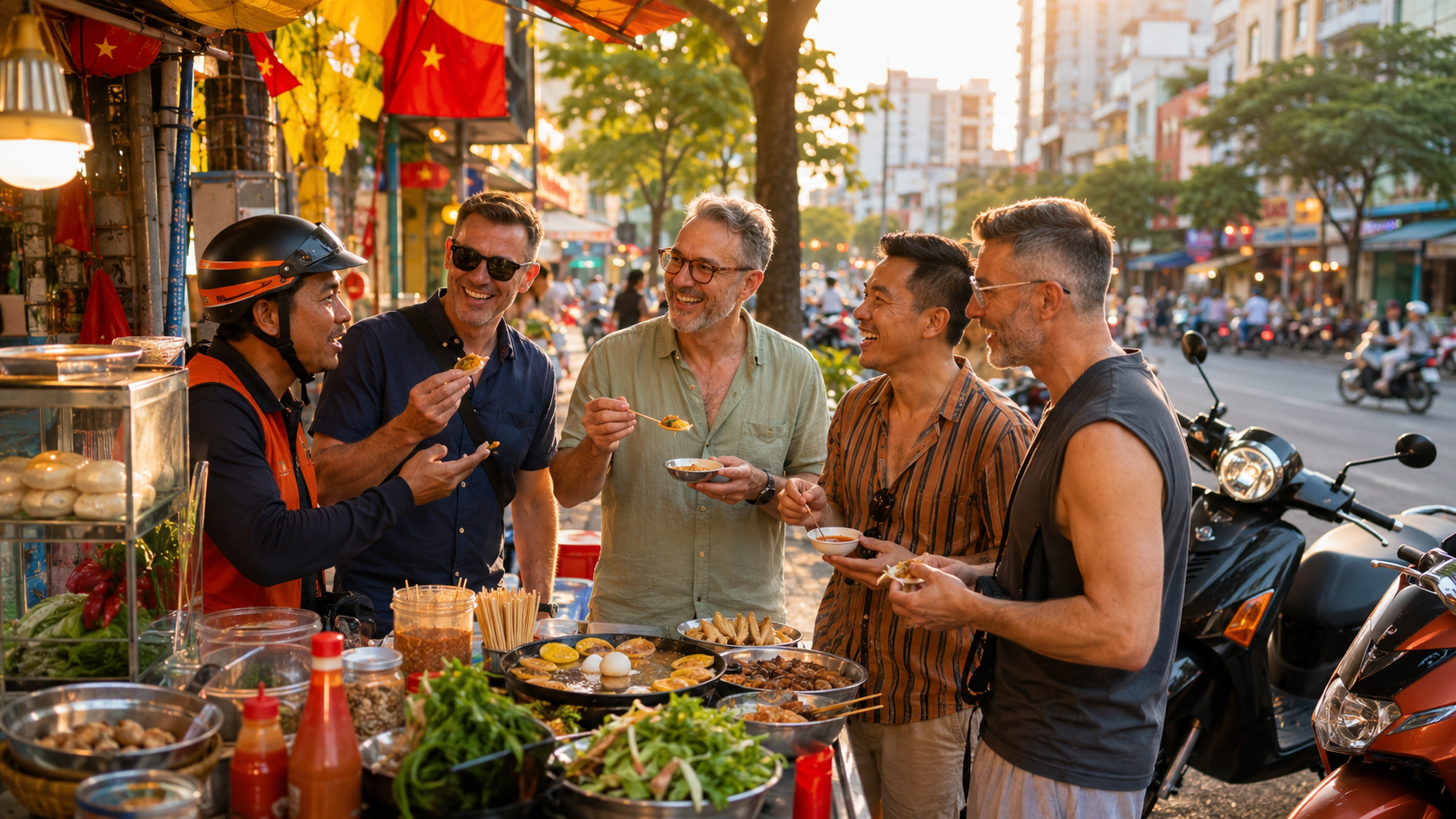 Discover HCMC by motorbike on a food and city tour
