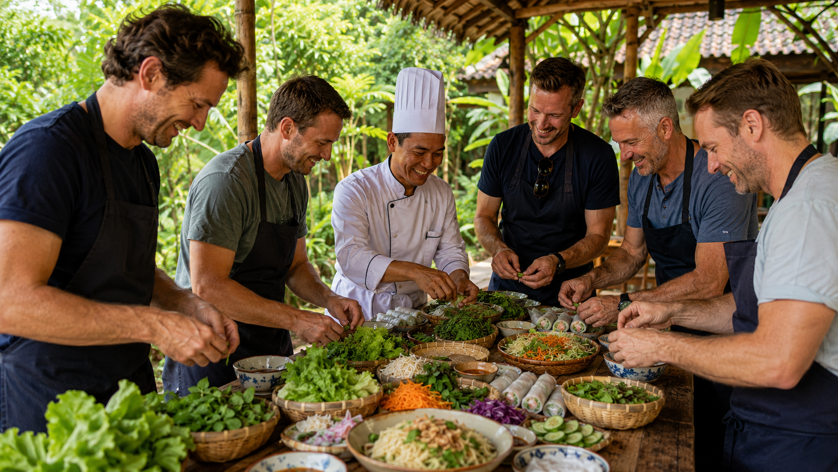 Learn Vietnam's signature dishes in a cooking class