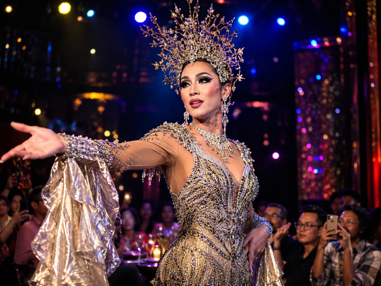 Silom night out and drag queen show