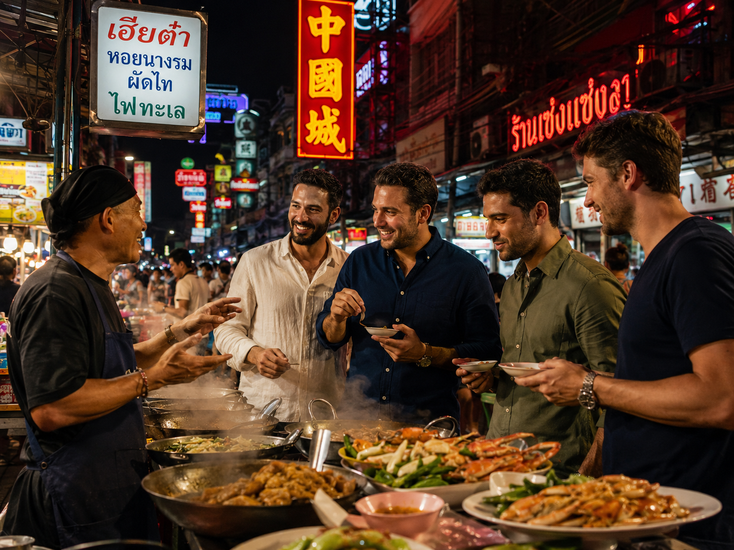 Guided Michelin street food tour in Bangkok